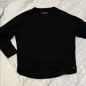 NOBULL Jet Black Crewneck Pullover